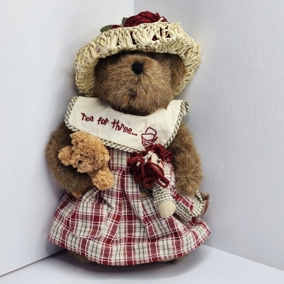 Boyds Bears Longaberger Exclusive Trissy Teabeary 10" Style #94643LB - Picture 1 of 16